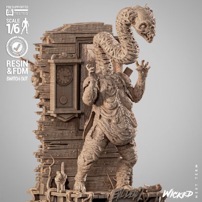 WICKED – Henrietta Sculpture FILE STL DOWNLOAD INSTANT - Image 3