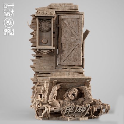 WICKED – Ash Sculpture File STL DOWNLOAD INSTANT - Image 2