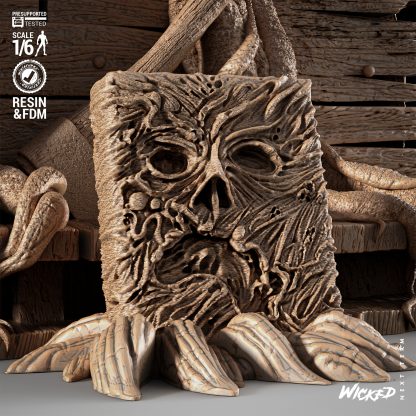 WICKED – Ash Sculpture File STL DOWNLOAD INSTANT - Image 3