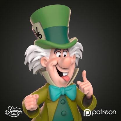 Naty Ramos Mad Hatter File STL DOWNLOAD INSTANT - Image 4