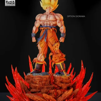 Goku Namek Super Saiyan - Black Tower Collectibles FILE STL DOWNLOAD INSTANT