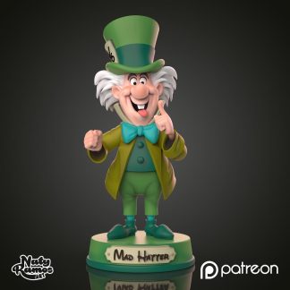 Naty Ramos Mad Hatter File STL DOWNLOAD INSTANT
