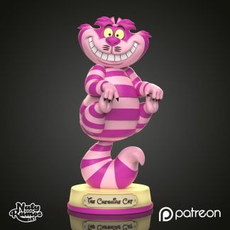 Naty Ramos Gato de Cheshire File STL DOWNLOAD INSTANT