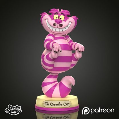 Naty Ramos Gato de Cheshire File STL DOWNLOAD INSTANT