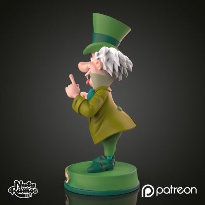 Naty Ramos Mad Hatter File STL DOWNLOAD INSTANT - Image 3