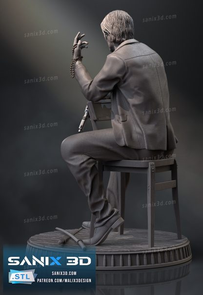 John Wick Sanix 3D File STL DOWNLOAD INSTANT - Image 2