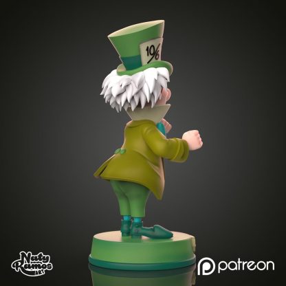 Naty Ramos Mad Hatter File STL DOWNLOAD INSTANT - Image 2