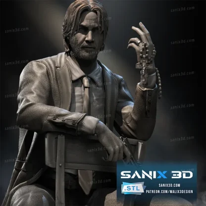 John Wick Sanix 3D File STL DOWNLOAD INSTANT - Image 3