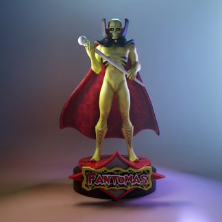 Fantomas Fantaman 1-6 scale UEL File STL DOWNLOAD INSTANT