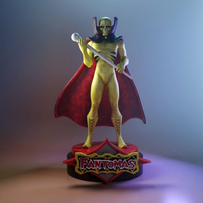 Fantomas Fantaman 1-6 scale UEL File STL DOWNLOAD INSTANT
