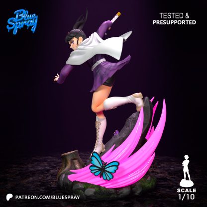 Demon Slayer- Kanao Tsuyuri  File STL DOWNLOAD INSTANT - Image 2