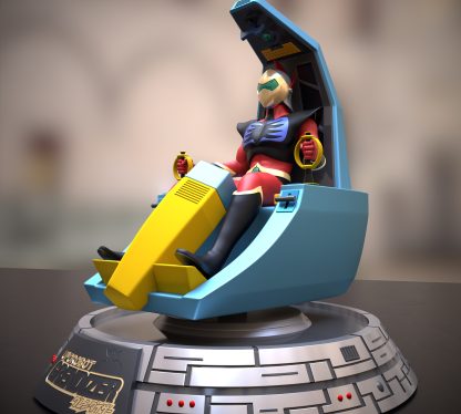 Actarus in the cockpit Duke Fleed Grendizer - File 3D STL DOWNLOAD INSTANT - Image 2
