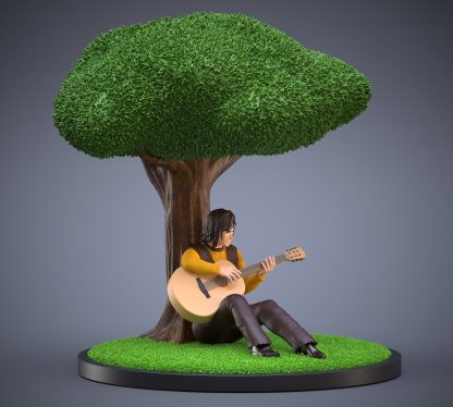 Duke Fleed - Actarus - Guitarist - File 3D STL DOWNLOAD INSTANT