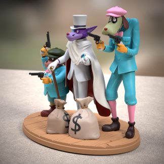Moriarty smiley & Todd - File 3D STL DOWNLOAD INSTANT