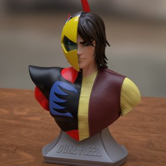 Actarus / Duke Fleed Buste Grendizer - File 3D STL DOWNLOAD INSTANT