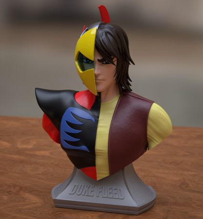 Actarus / Duke Fleed Buste Grendizer - File 3D STL DOWNLOAD INSTANT