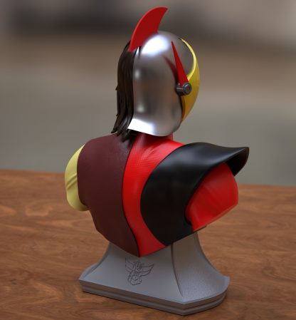Actarus / Duke Fleed Buste Grendizer - File 3D STL DOWNLOAD INSTANT - Image 3