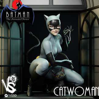 VS3D - TAS Catwoman File STL DOWNLOAD INSTANT